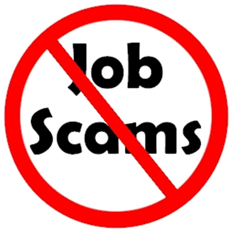 Avoid online job scams